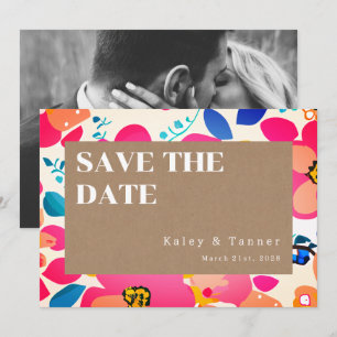 Save The Date Mariage Coupes lumineuses