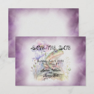 Save The Date Mariage de grenouille Enregistrer la date