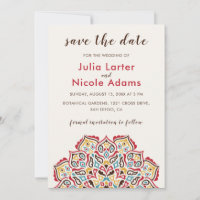 Mariage de Motif de mandala géométrique classique