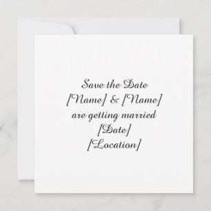 Save The Date Mariage de passionné de pêche avec canne et fleurs