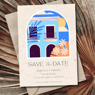 Save The Date Mariage de San Juan Porto Rico