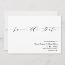 Mariage de typographie moderne, simple