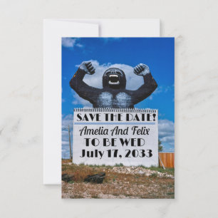 Save The Date Mariage décalé, date à retenir pour un mariage amu