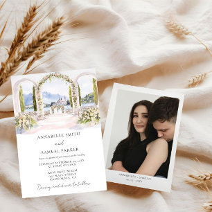 Save The Date Mariage d'illustration de l'aquarelle