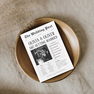 Save The Date Mariage drôle en bref 