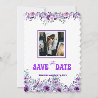 Save The Date Mariage élégant 007 par Nasrin Enregistrer la date