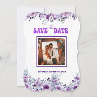 Save The Date Mariage élégant 007 par Nasrin Enregistrer la date