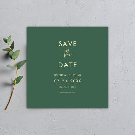 Save The Date Mariage élégant moderne classique minimal