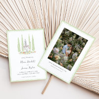 Mariage en Italie Illustré de Couleurs Fantaisiste