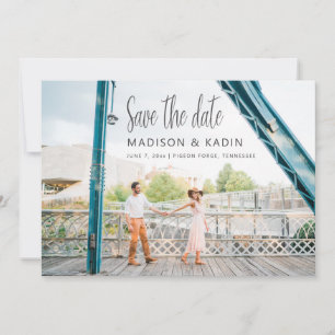 Save The Date Mariage Enregistrer la date Eucalyptus blanc