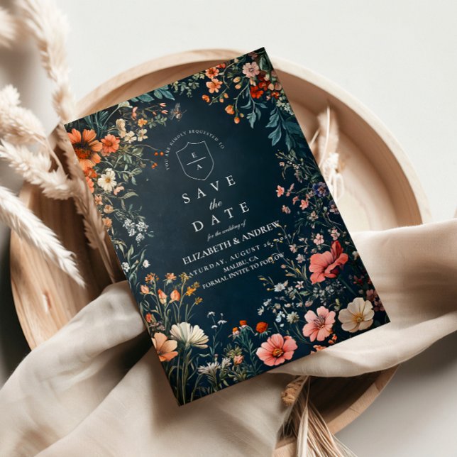 Save The Date Mariage gothique romantique (Créateur téléchargé)