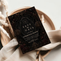Mariage gothique victorien luxueux