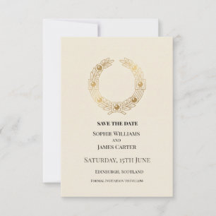 Save The Date Mariage Laurier d'Or