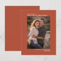 Mariage minimaliste de photo verticale en terre cu