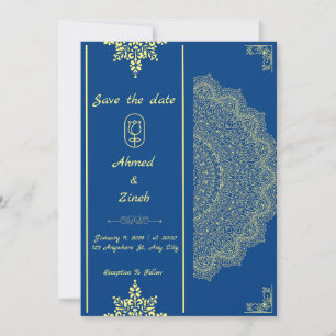 Save The Date Mariage musulman, Sauvegarder la date
