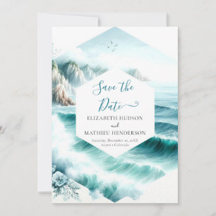 Save The Date Mariage nautique minimaliste unique