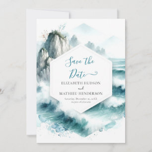 Save The Date Mariage nautique romantique Whimsical