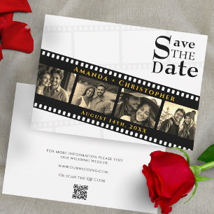 Save The Date Mariage personnalisé sur le thème du film