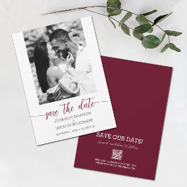 Save The Date Mariage photo Bourgogne