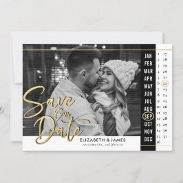 Save The Date Mariage photo Calendrier