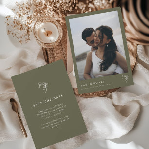 Save The Date Mariage photo HEIDI Olive