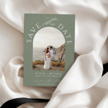 Mariage photo moderne vert sauge