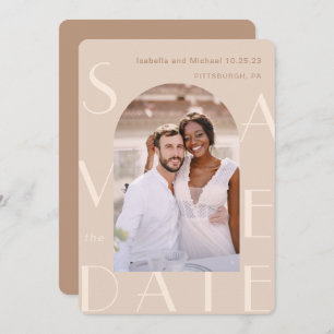 Save The Date Mariage photo neutre