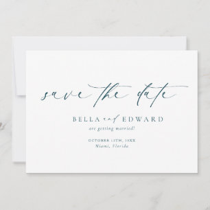 Save The Date Mariage Photo Simple Moderne Enregistrer La Date