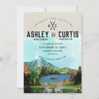 Mariage Placide Rustique Lake | Enregistrer la dat