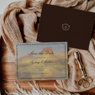 Save The Date Mariage Ranch Western Romantique Enregistrez La Da