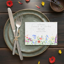 Mariage Sauvage Bohème Enregistrer La Date