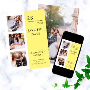 Save The Date Mariage Simple Enregistrer La Photo Date