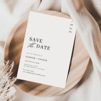 Mariage Unique Moderne en Noir et Blanc