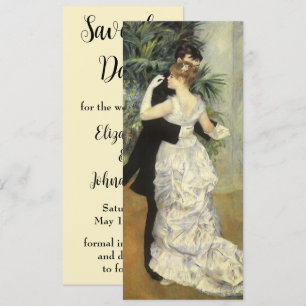 Save The Date Mariage vintage Enregistrer la date, Danse de vill