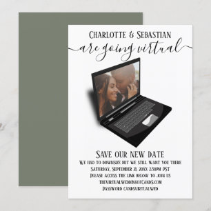 Save The Date Mariage virtuel Enregistrer la photo de date