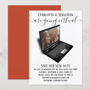 Save The Date Mariage virtuel Enregistrer la photo de date