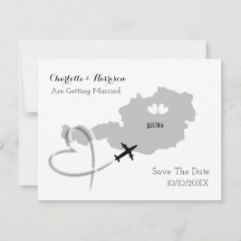 Save The Date Mariages de Destination Autriche Sauvegarder la Da