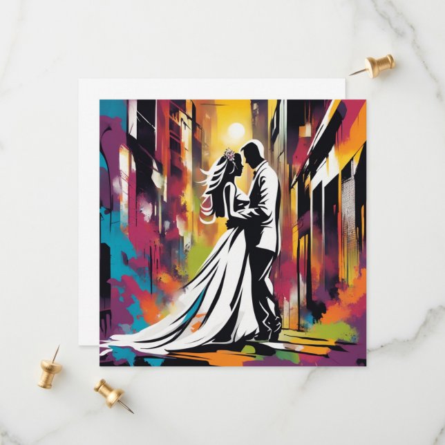 SAVE THE DATE  MARIE ET MARIÉ   (Devant/Arrière en situation)