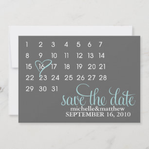 Save The Date Marquer le mariage du calendrier Enregistrer la da