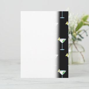 Save The Date Martini Amateurs Cocktail Verre Bartender Alcool