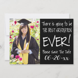 Save The Date Meilleur Diplôme Enregistrer La Date Photo Modern 