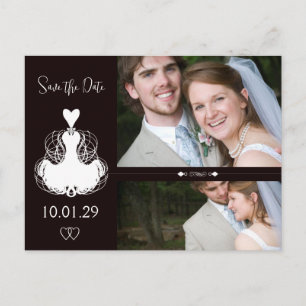 Save the Date mit IHREN Fotos - Ankündigungspostkarte