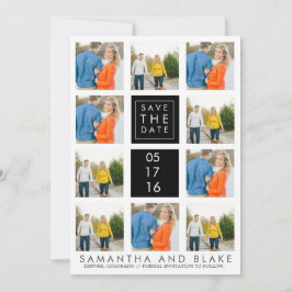 Save the Date Moderne Collage | ABWEICHUNGEN