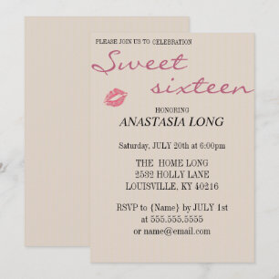 Save The Date Moderne, Élégant Rose Enregistrer La Date
