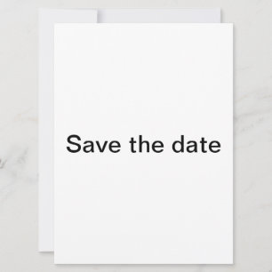 Save The Date Moderne enregistrer la date