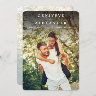 Save the Date moderne Fotos Einladung