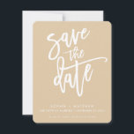SAVE THE DATE moderne Kalligraphie-Schrift Weizen<br><div class="desc">per kat massard >>> https://linktr.ee/simplysweetpaperie<<< A modern design featuring hand lettered, brushed type for your SAVE THE DATE ANNOUNCEMENT. Setup as a template it is simple for you to personalize it - make it yours! >>> TIPS - Klicken Sie einfach auf die Schaltfläche "Anpassen" und fügen/ändern Sie den Text, die...</div>