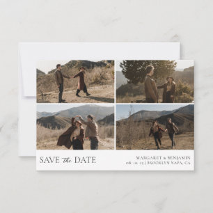 Save The Date Moderne Simple 4 Mariage photo