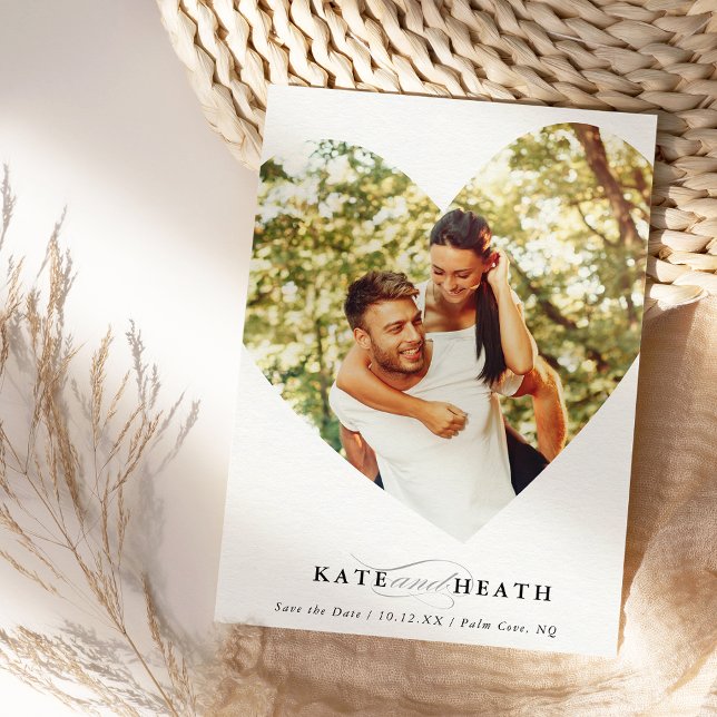 SAVE THE DATE modernes Foto Einladung (Von Creator hochgeladen)