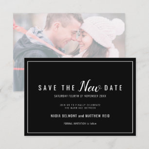 Save The Date Modification de l'événement mariage enregistrer la